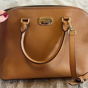 Michael Kors Brown Leather Satchel